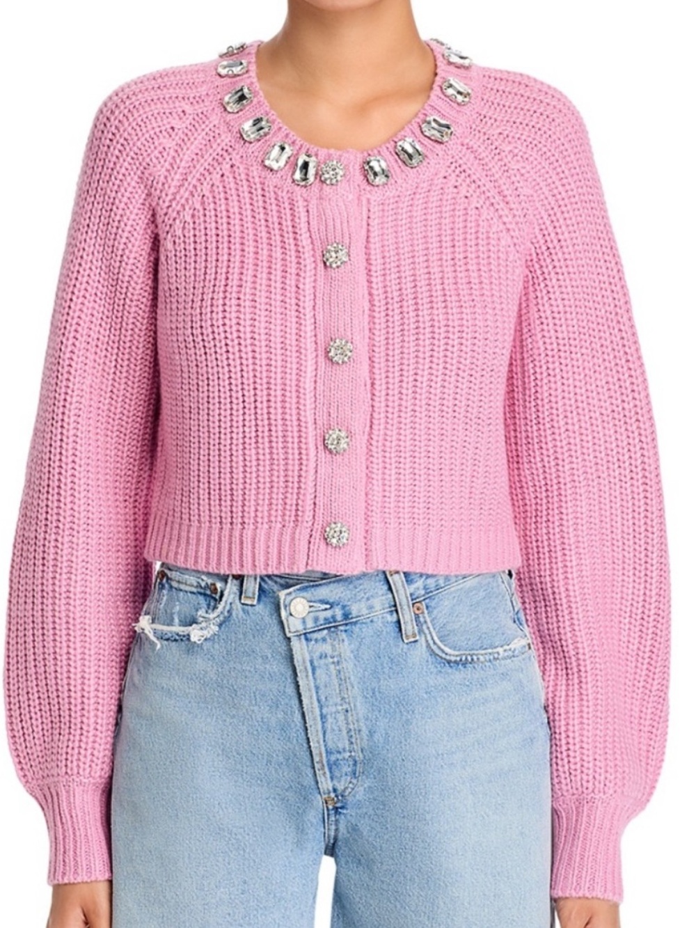Cinq à Sept Millie Embellished Cardigan Size Large